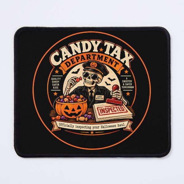 Item preview, Halloween - Candy Tax Inspector designed and sold by LumosArtwork.