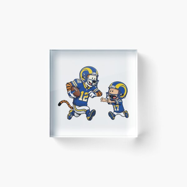 Item preview, Calvin And Hobbes Playing Football Fan  Los Angeles Team designed and sold by DamianRoy88.