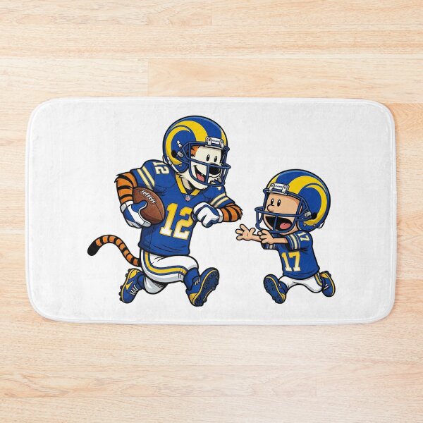 Item preview, Calvin And Hobbes Playing Football Fan  Los Angeles Team designed and sold by DamianRoy88.