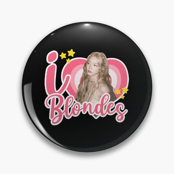 Item preview, Cute Heart Blonde Fan  designed and sold by portlynnshi.