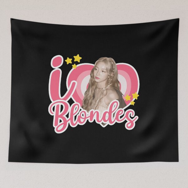 Item preview, Cute Heart Blonde Fan  designed and sold by portlynnshi.