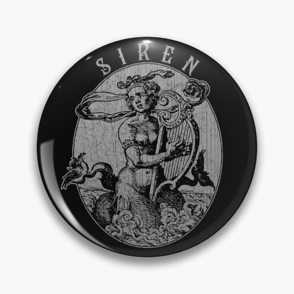 Item preview, Vintage Mermaid / Siren Engraving, Folklore, Mythical Fantasy Sea Creature designed and sold by Proverbial Wisdom Design.