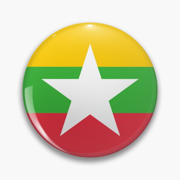 Item preview, Myanmar Flag designed and sold by youngVl.