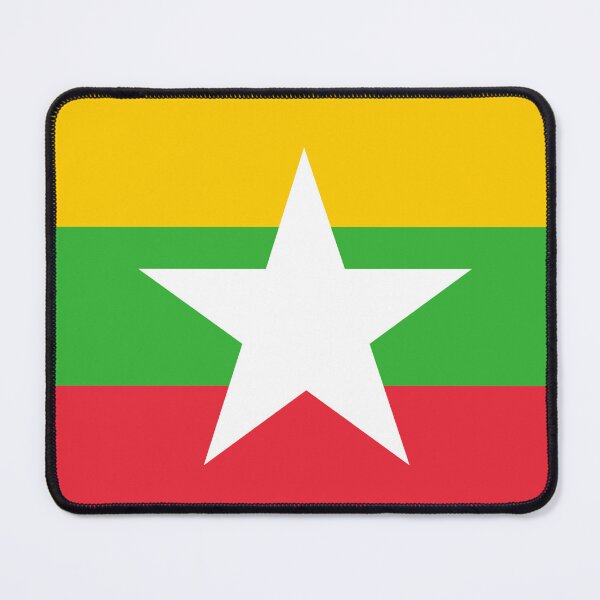 Item preview, Myanmar Flag designed and sold by youngVl.