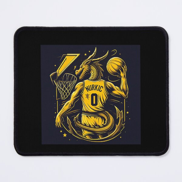 Item preview, Jusuf Nurkic Bosnian Dragon Basketball Player Tribute designed and sold by LouisaOReilly.