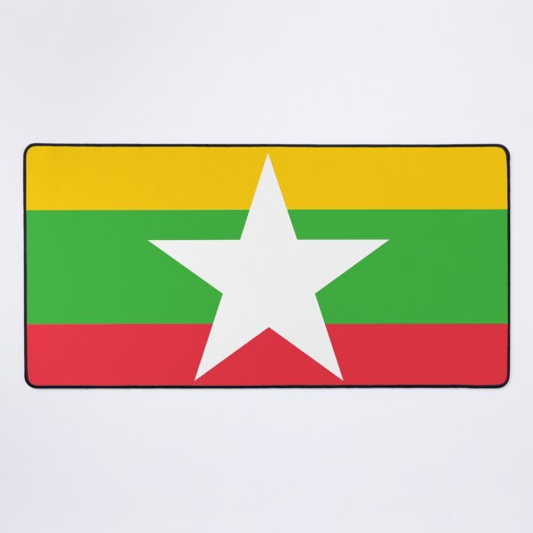 Item preview, Myanmar Flag designed and sold by youngVl.