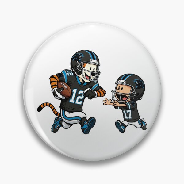 Item preview, Calvin And Hobbes Playing Football Fan Carolina Team designed and sold by DamianRoy88.