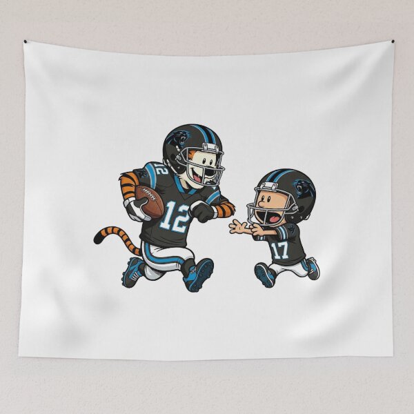 Item preview, Calvin And Hobbes Playing Football Fan Carolina Team designed and sold by DamianRoy88.