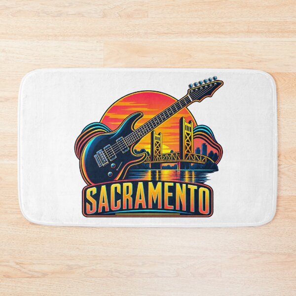 Item preview, Sacramento Electric Guitar and Neon Sunset designed and sold by SAS-Designer.