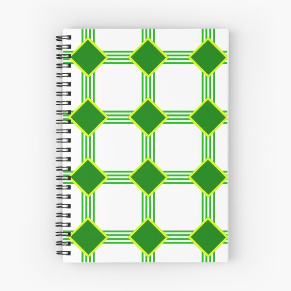 Item preview, Emerald Network: Geometric Pattern of Rhombuses and Green Grid designed and sold by p-Phictures4.
