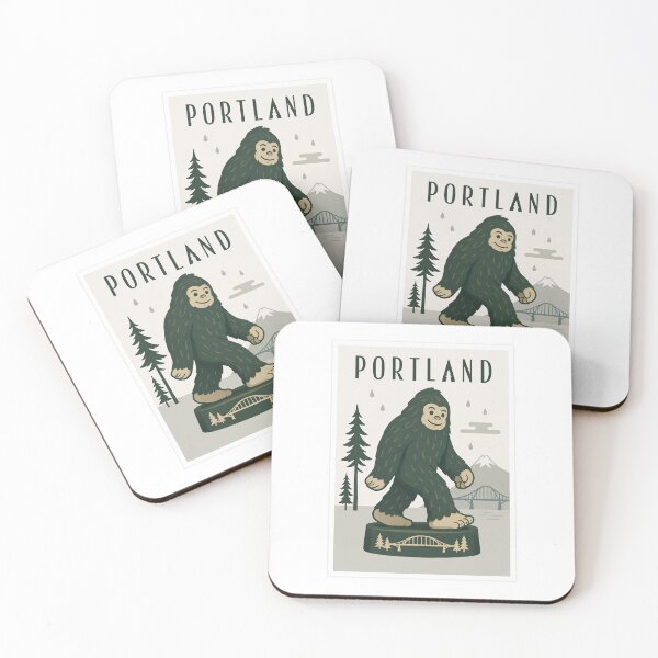 Item preview, Portland Bigfoot Pacific Northwest Legend designed and sold by Beyond Destinations.