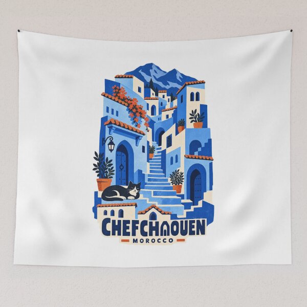Item preview, Chefchaouen - Morocco designed and sold by StudioRedKoala.