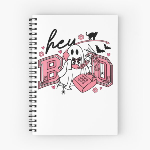 Item preview, Hey Boo Cute Pink Halloween Ghost designed and sold by AARABwino.