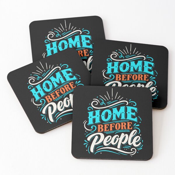 Item preview, Home Before People – Introvert Humor designed and sold by FZ Studio .