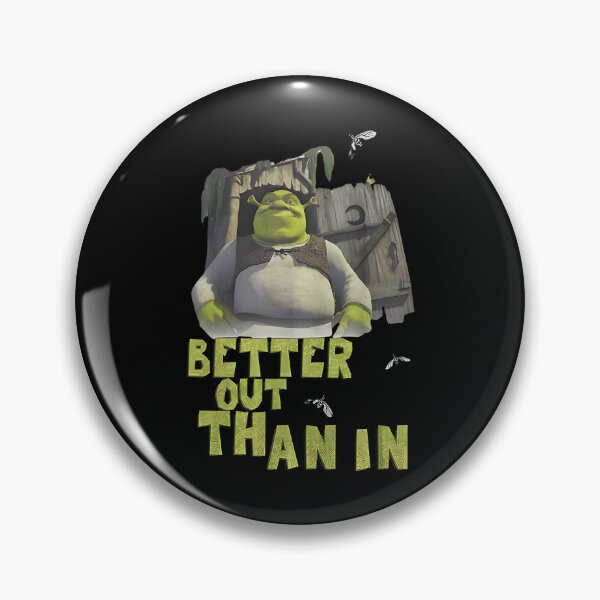 Item preview, Boy's Shrek Better Out Than In Shrek Swamped Vintage Cartoon designed and sold by AnderAuer.