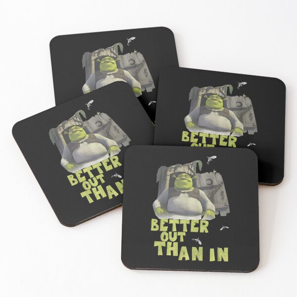 Item preview, Boy's Shrek Better Out Than In Shrek Swamped Vintage Cartoon designed and sold by AnderAuer.