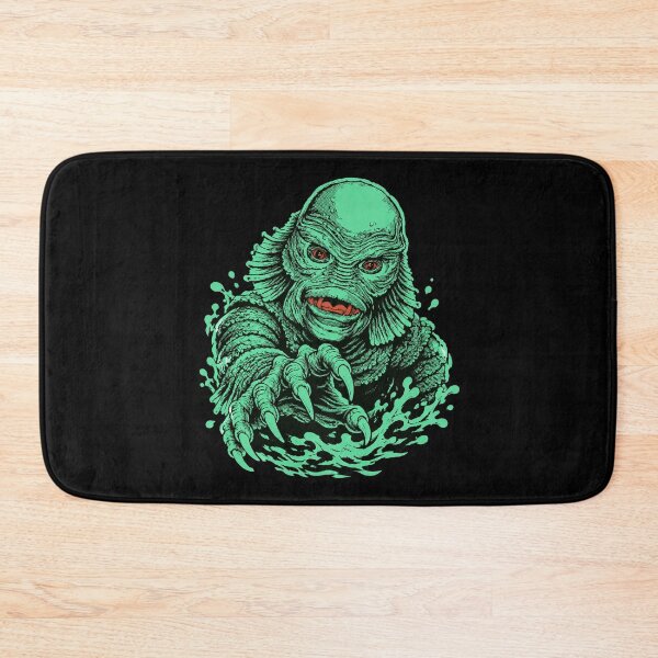 Item preview, Gill-Man Green Horror Portrait for Monster Movie Fans designed and sold by celinamnxngol.