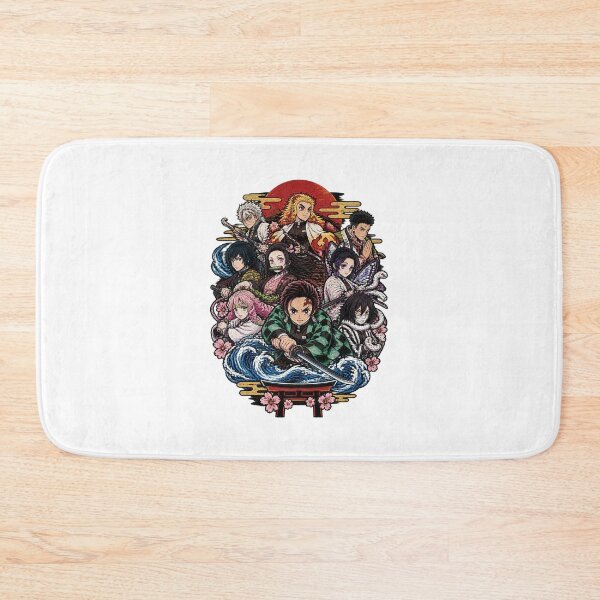Item preview, All Hashira Inspired Anime Design Featuring Pillars of Strength and Valor designed and sold by wafflemememaker.