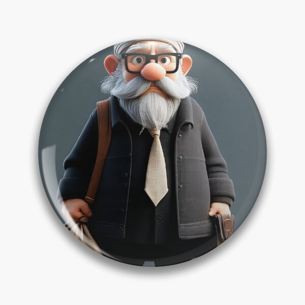 Item preview, Old Fart as a bank robber designed and sold by Colin Bentham.