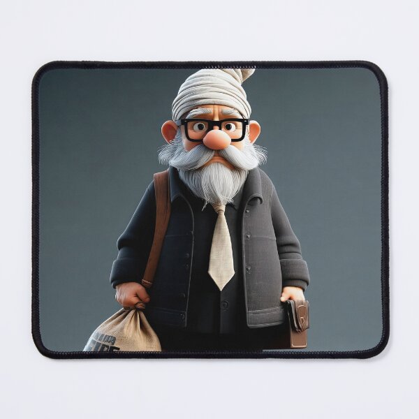 Item preview, Old Fart as a bank robber designed and sold by Colin Bentham.