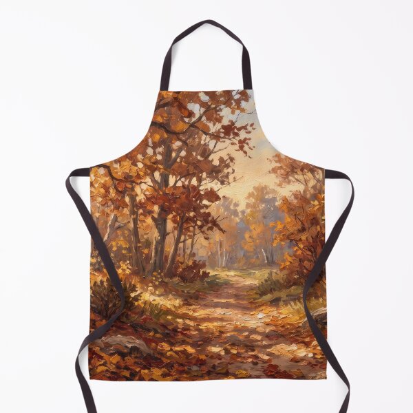 Item preview, Autumn Forest Trail, Golden Woodland Path designed and sold by RedPeaStudio.