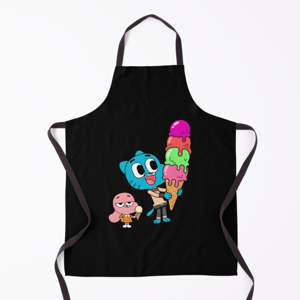 Artikelvorschau, Gumball und Anais Eiscreme-Cartoon entworfen und verkauft von AnderAuer.