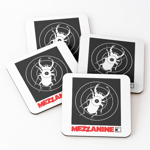 Item preview, Red Typography Alternative Rock Insect designed and sold by MosiUniq.