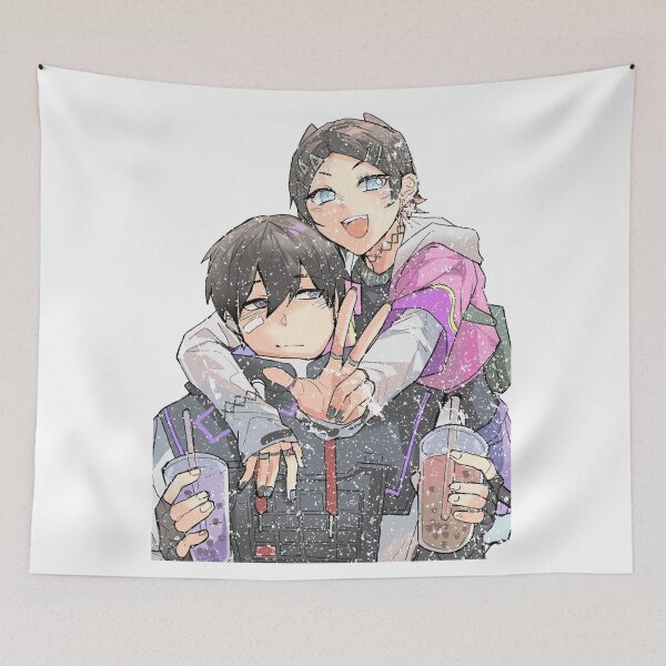 Item preview, Valorant Clove & Iso Anime Bubble Tea Design Oversized T designed and sold by glennacanfield.