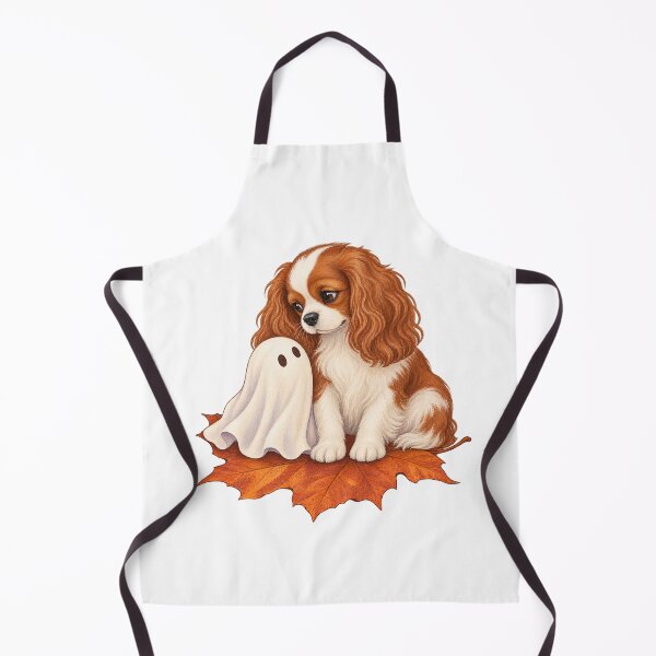 Item preview, Cavalier King Charles Spaniel with a Friendly Ghost designed and sold by SAS-Designer.