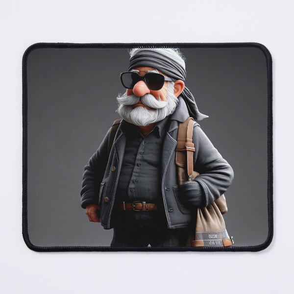 Item preview, Old Fart as a bank robber designed and sold by Colin Bentham.