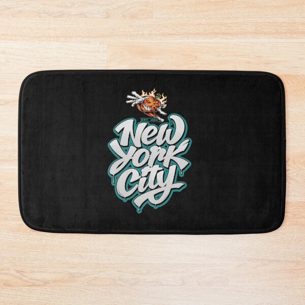 Item preview, New York City Flaming Pumpkin Est 1884 Graffiti  designed and sold by Janephen.