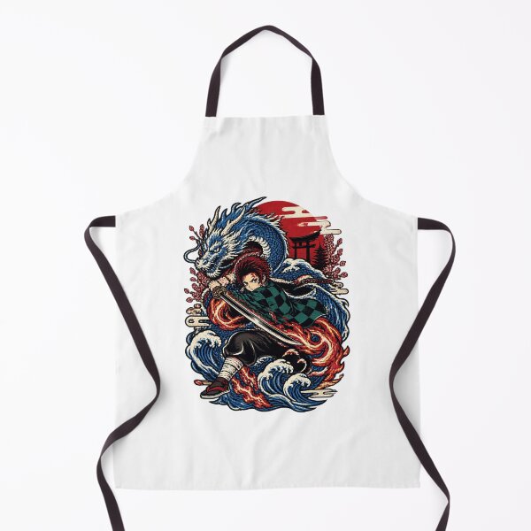 Item preview, Dark Fantasy Demon Slayer Artwork Featuring Fierce Warrior Design designed and sold by wafflemememaker.