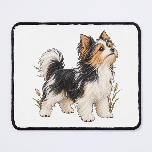 Item preview, Biewer Terrier in a Windy Meadow designed and sold by SAS-Designer.