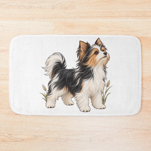 Item preview, Biewer Terrier in a Windy Meadow designed and sold by SAS-Designer.