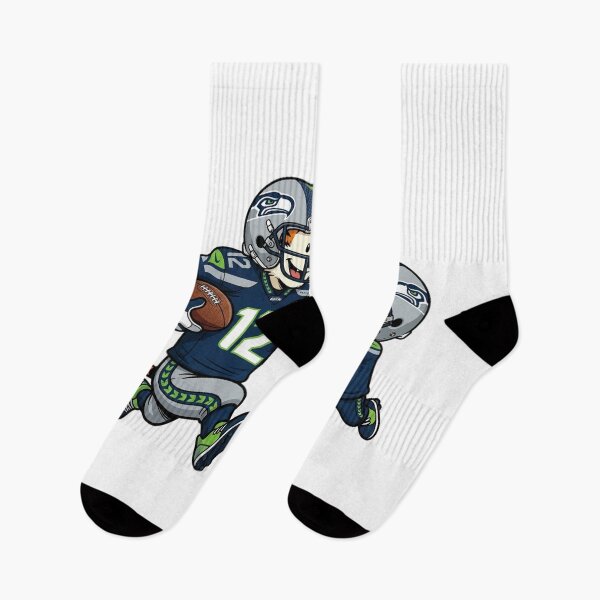 Item preview,  Calvin And Hobbes Playing Football Fan Seattle Team designed and sold by DamianRoy88.
