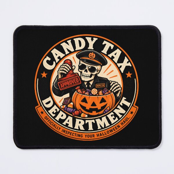 Item preview, Halloween - Candy Tax Inspector designed and sold by LumosArtwork.
