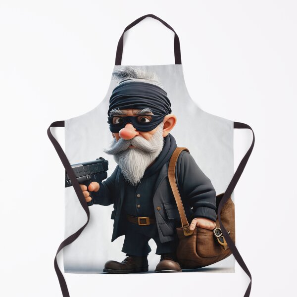 Item preview, Old Fart as a bank robber designed and sold by Colin Bentham.