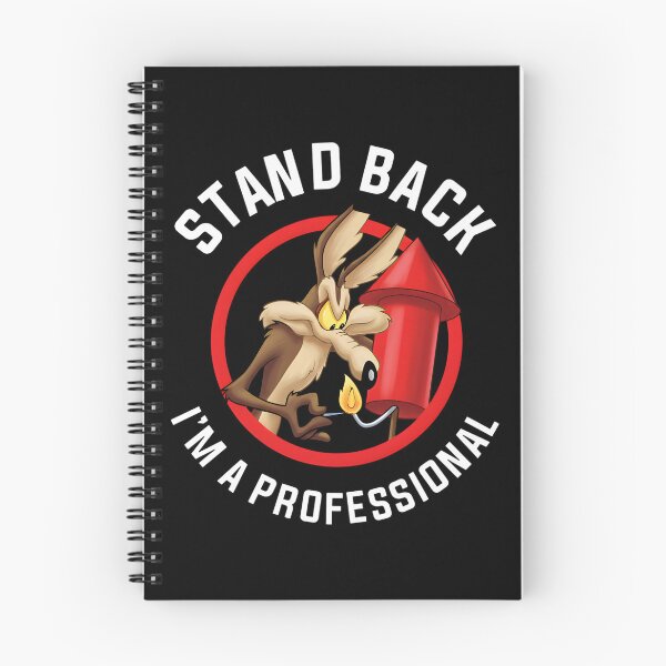 Item preview, Stand Back Im A Professional Wile E Coyote designed and sold by AnderAuer.