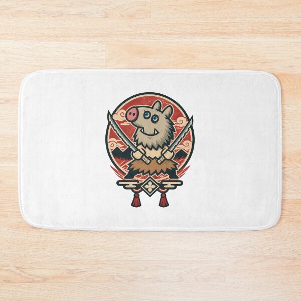 Item preview, Fierce Demon Pig Illustration with Dark Fantasy Vibes designed and sold by wafflemememaker.