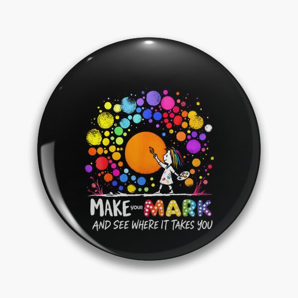 Item preview, Make Your Mark Happy Dot Day Colorful Kids designed and sold by LouisaOReilly.