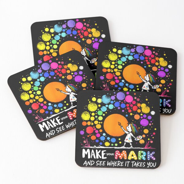 Item preview, Make Your Mark Happy Dot Day Colorful Kids designed and sold by LouisaOReilly.