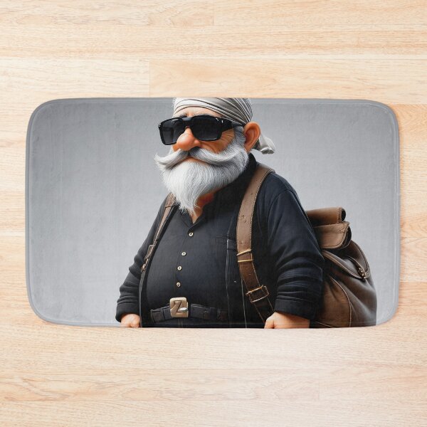 Item preview, Old Fart as a bank robber designed and sold by Colin Bentham.