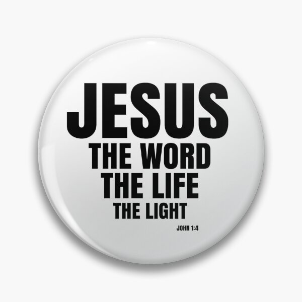 Item preview, Jesus the word, the life,the light john 1:4 designed and sold by Godsherritage.