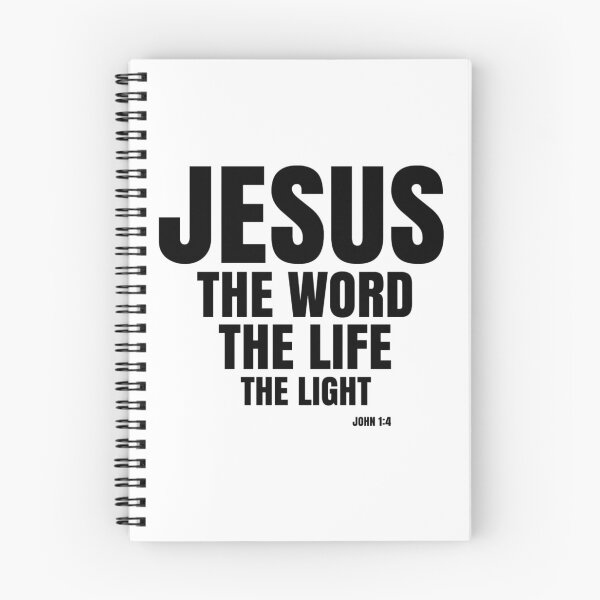 Item preview, Jesus the word, the life,the light john 1:4 designed and sold by Godsherritage.