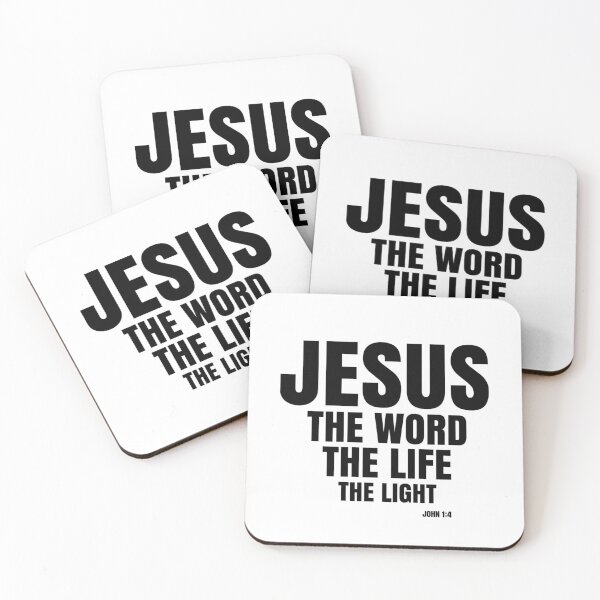 Item preview, Jesus the word, the life,the light john 1:4 designed and sold by Godsherritage.