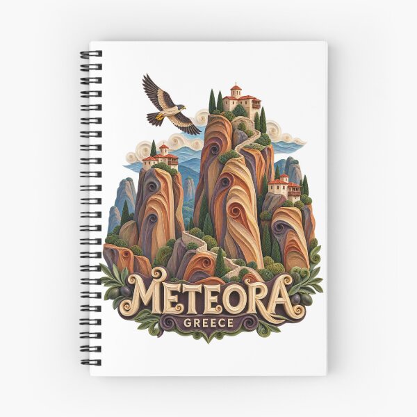 Item preview, Meteora - Greece designed and sold by StudioRedKoala.