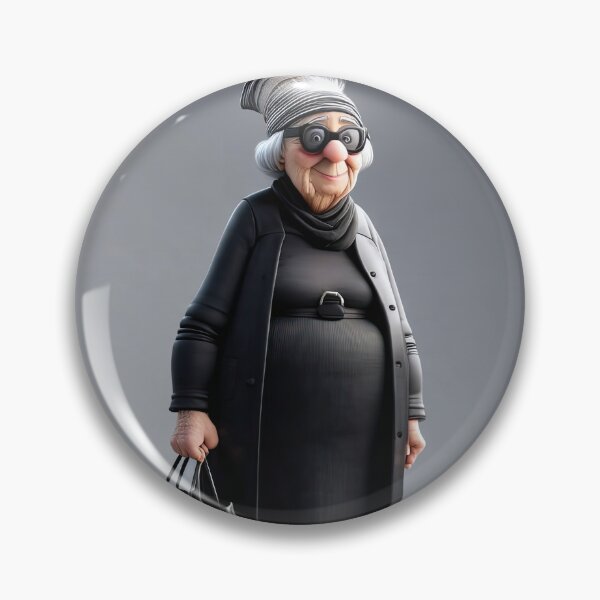 Item preview, Old Fart as a bank robber designed and sold by Colin Bentham.