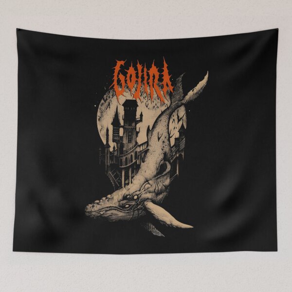 Artikelvorschau, Legend Gojira Heavy Metal Band Logo Vintage Concert Tour entworfen und verkauft von ChickCharm.