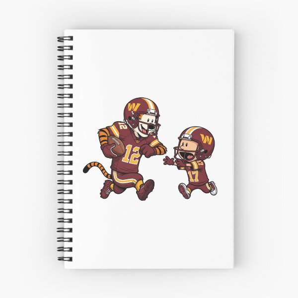 Item preview, Calvin And Hobbes Playing Football Fan  Washington Team designed and sold by DamianRoy88.