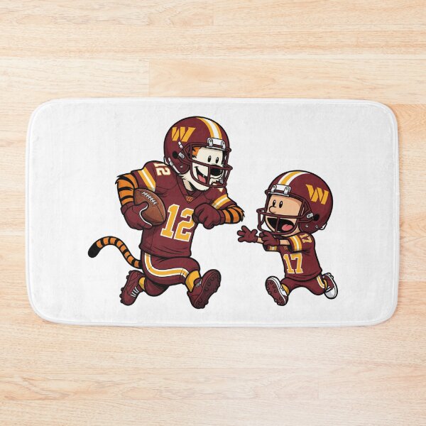 Item preview, Calvin And Hobbes Playing Football Fan  Washington Team designed and sold by DamianRoy88.